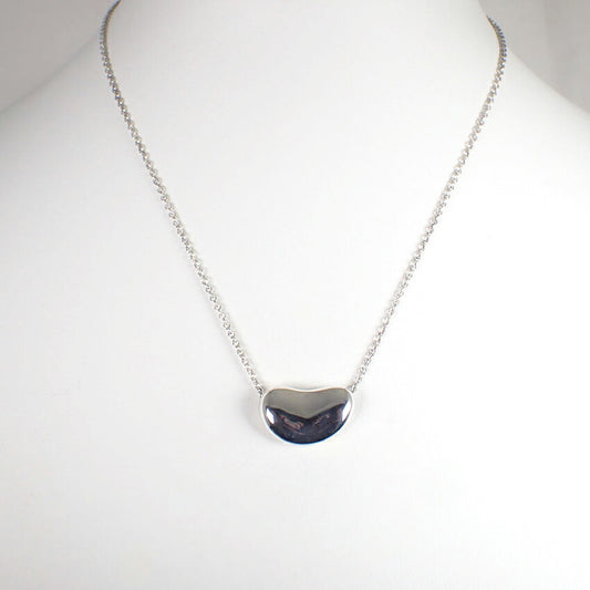 【中古】TIFFANY/ティファニー 925 ビーン ペンダント/ネックレス/j221-8