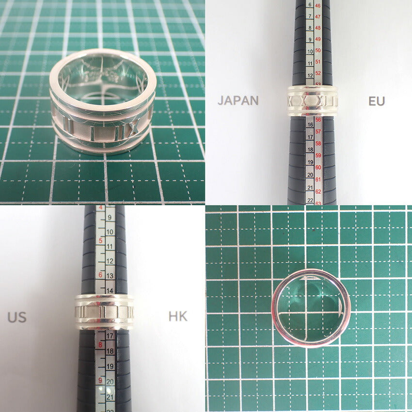 【中古】TIFFANY/ティファニー 925 アトラス ワイドリング /14.5号/j233-1