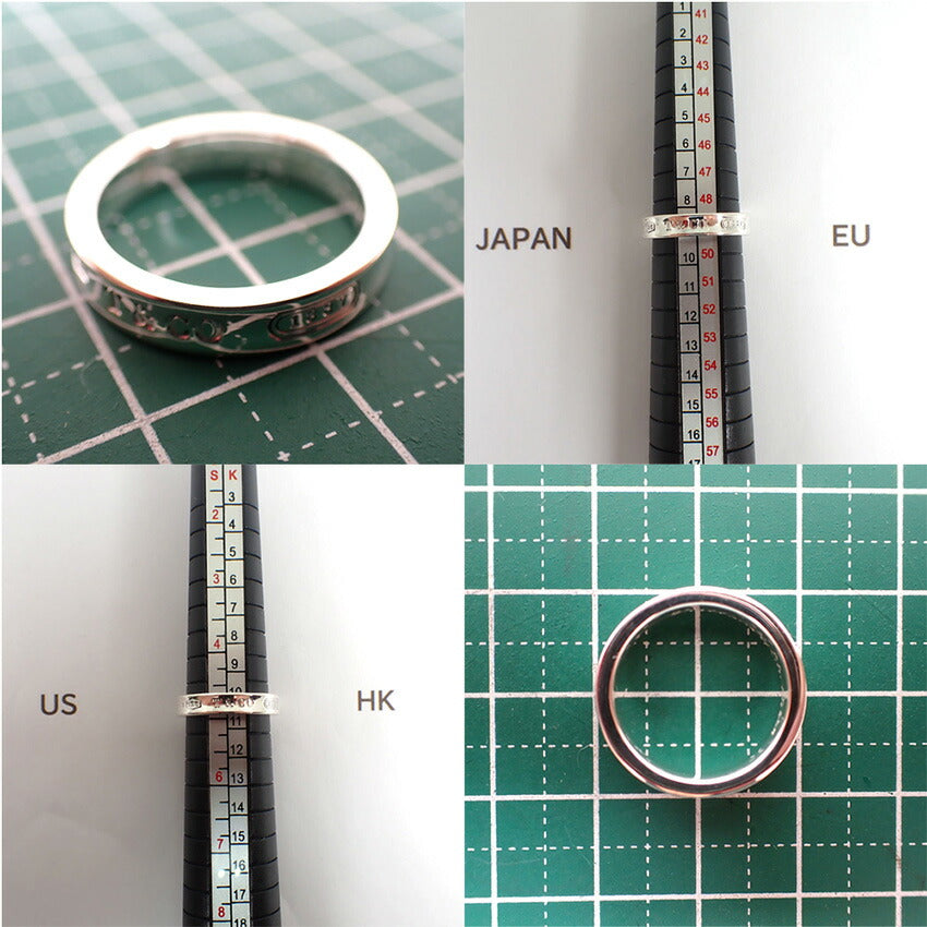 【中古】TIFFANY/ティファニー 925 1837 ナローリング/9号/j233-8