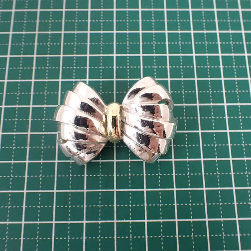 【中古】TIFFANY/ティファニー/925/750/リボン/ブローチ/j234-11