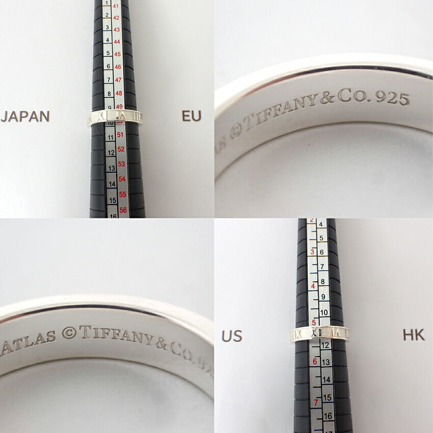 【中古】TIFFANY/ティファニー 925 アトラス リング/10号/j234-2
