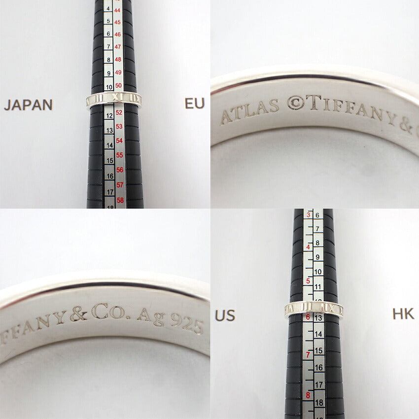 【中古】TIFFANY/ティファニー 925 アトラス リング/11号/j234-9