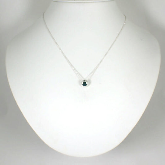 【中古】TIFFANY/ティファニー 925 2カラット ファセット ペンダント/ネックレス/j238-6