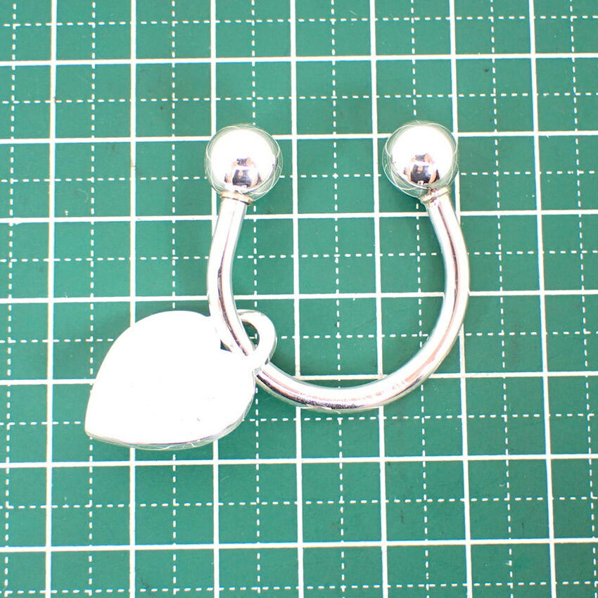 【中古】TIFFANY/ティファニー 925 リターントゥティファニー ハートタグ キーリング/j245-15