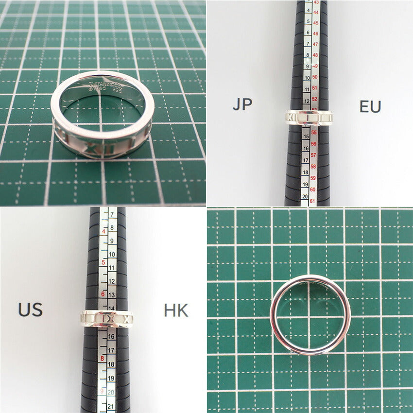 【中古】TIFFANY/ティファニー 925 アトラス リング /13号/j258-6