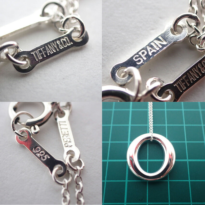 【中古】TIFFANY/ティファニー 925 セビアナ ペンダント/ネックレス/j259-11