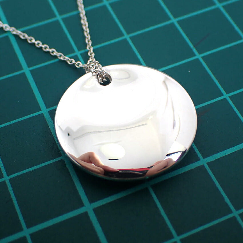 【中古】TIFFANY/ティファニー 925 ラウンド ペンダント/ネックレス/j260-5