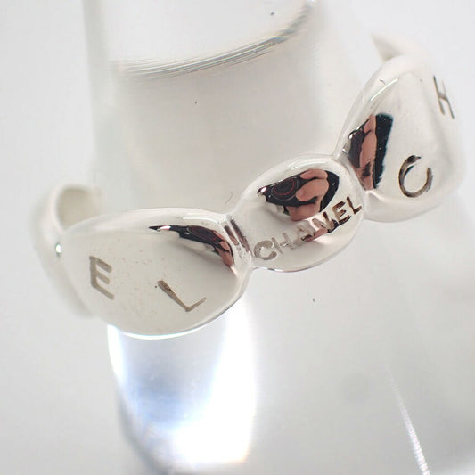 【中古】CHANEL/シャネル 925 ロゴ リング /14号/j262-4