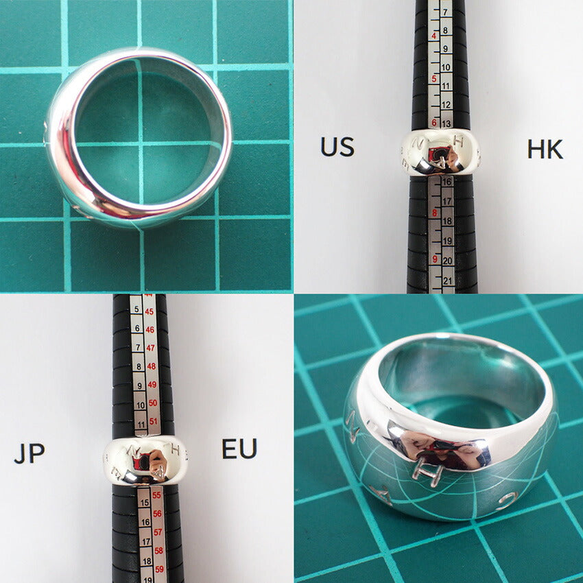 【中古】CHANEL/シャネル 925 アルファベット ロゴ リング /13.5号/j266-7