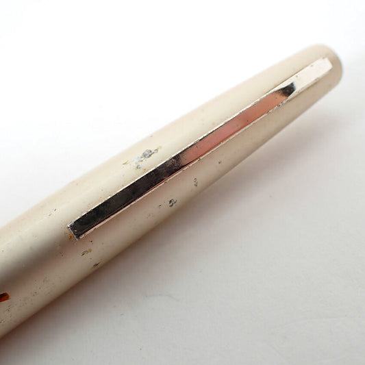 【中古】PILOT/パイロット シルバー/ブラウン 万年筆 ペン先18K/j271-3