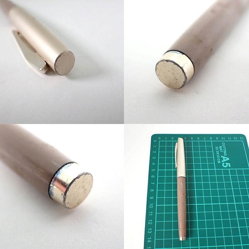 【中古】PILOT/パイロット シルバー/ブラウン 万年筆 ペン先18K/j271-3