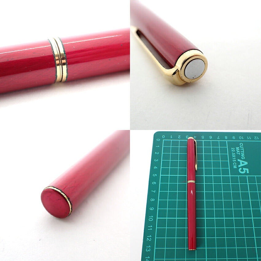 SAILOR/セーラー 万年筆 ペン先14K レッド×ゴールド/j272-6