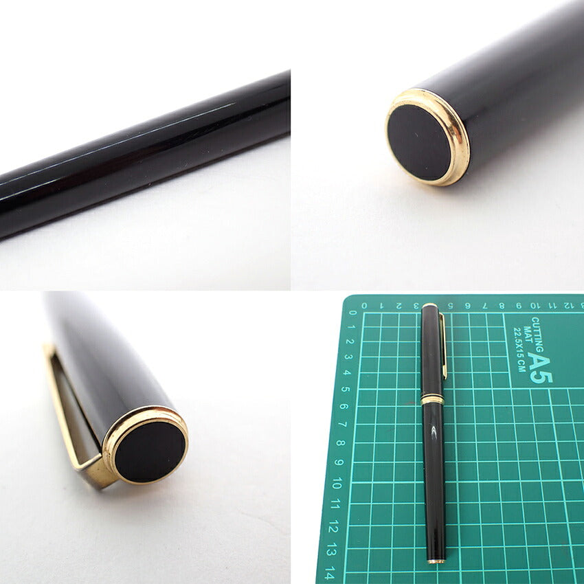 【中古】PILOT/パイロット 万年筆 ブラック×ゴールド ペン先14K /j272-7