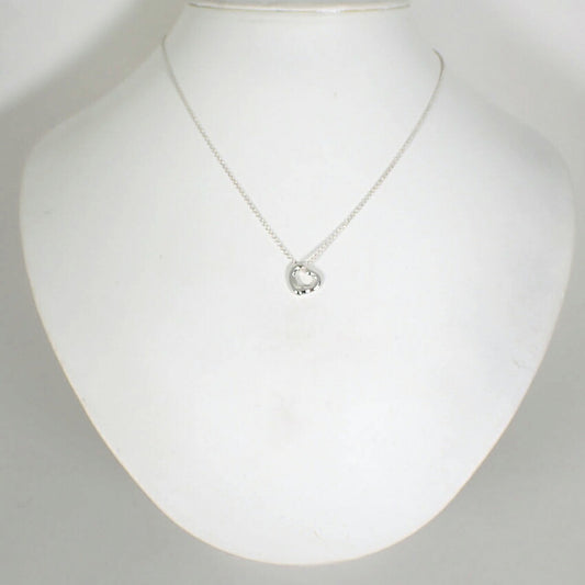【中古】TIFFANY/ティファニー 925 オープンハート ペンダント/ネックレス/j279-2