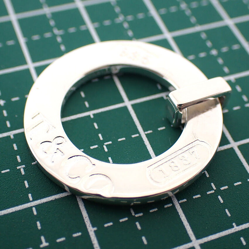 【中古】TIFFANY/ティファニー 925 1837 サークル チャーム/トップ/j281-4