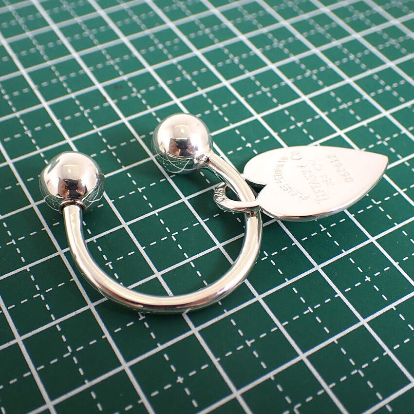 【中古】TIFFANY/ティファニー 925 リターントゥハートタグ キーリング/j281-7