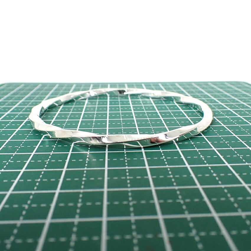 【中古】TIFFANY/ティファニー ナイフエッジ バングル/j307-3