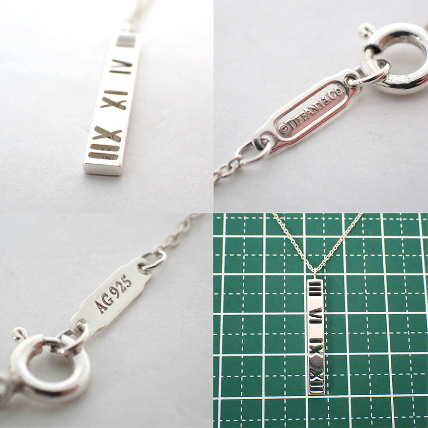 【中古】TIFFANY/ティファニー/925/オープンアトラス/ペンダント/ネックレス/j320-2