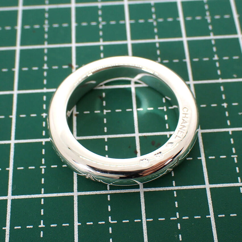 【中古】CHANEL/シャネル 925 ロゴ リング /14号/j321-7