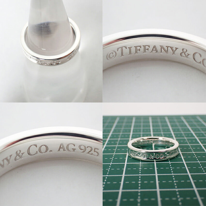 【中古】TIFFANY/ティファニー 925 1837 ナロー リング /9号/j332-5