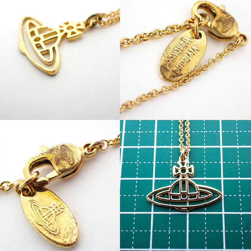 【中古】Vivienne Westwood/ヴィヴィアンウエストウッド オーブ ペンダント/ネックレス/j35-9