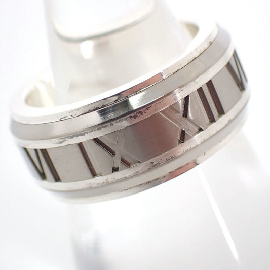 【中古】TIFFANY/ティファニー/SV925/チタン/アトラス/リング /9号/j40-10