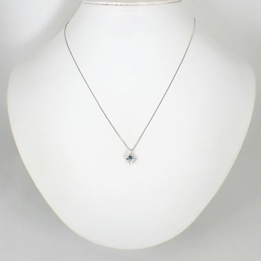 【中古】Pt900/850/アレキサンドライト/ペンダント/ネックレス/j41-5