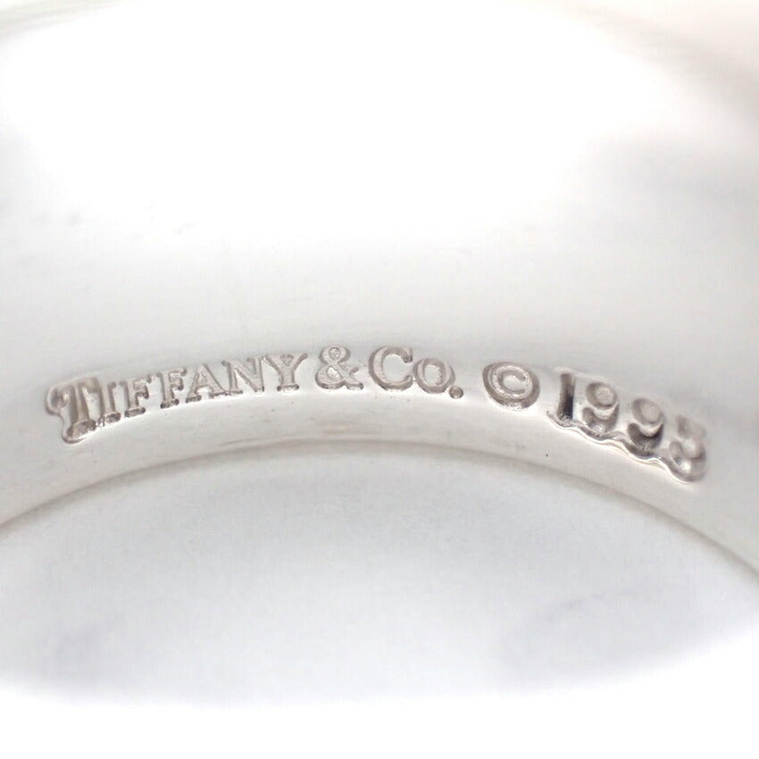 【中古】TIFFANY/ティファニー 925 アトラスワイド リング /14号/j45-1