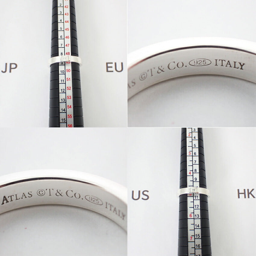 【中古】TIFFANY/ティファニー 925 アトラス リング/9号/j69-8