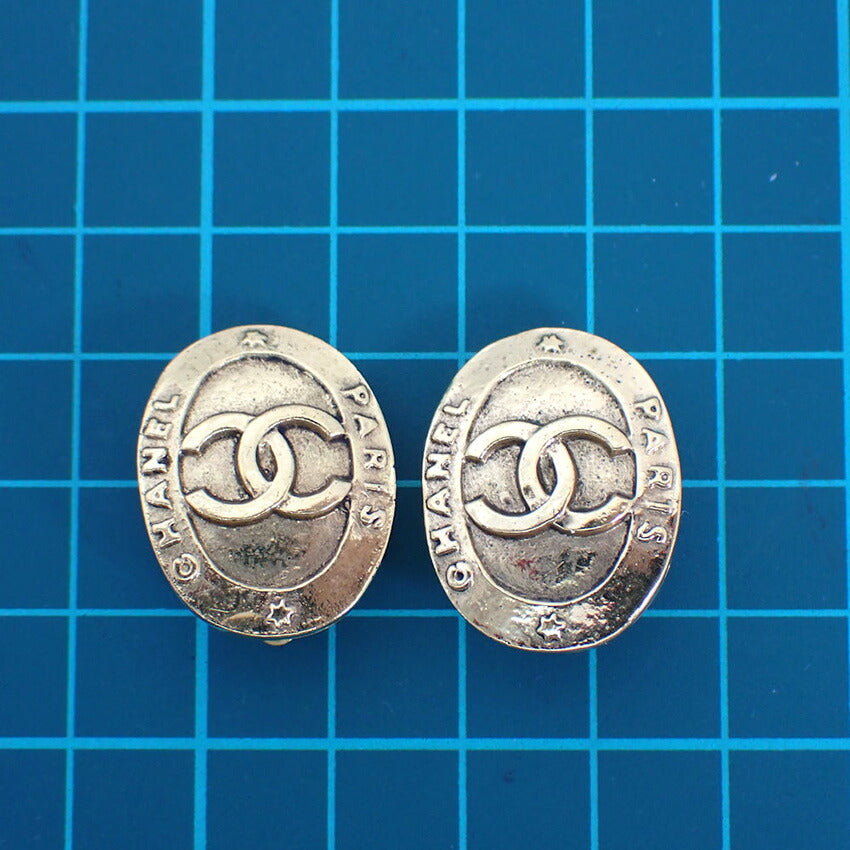 【中古】CHANEL/シャネル 金色ココマーク イヤリング/j72-27