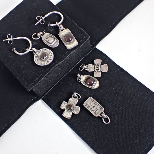 【中古】CHANEL/シャネル ビンテージ スイング ピアス/j73-32