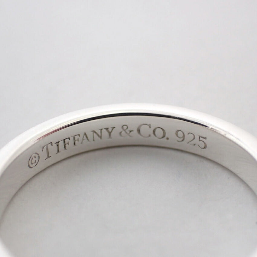 【中古】TIFFANY/ティファニー 925 ノーツ I love you ナロー リング /10号/j76-63
