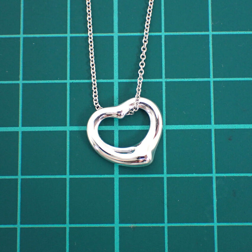 【中古】TIFFANY/ティファニー/925/オープンハート/ペンダント/j78-87