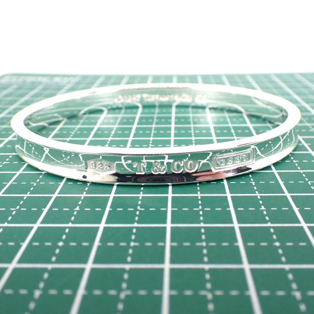 【中古】TIFFANY/ティファニー 925 1837 ナロー バングル/j8-3