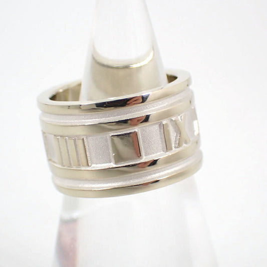 【中古】TIFFANY/ティファニー 925 アトラス ワイド リング /8号/j80-12