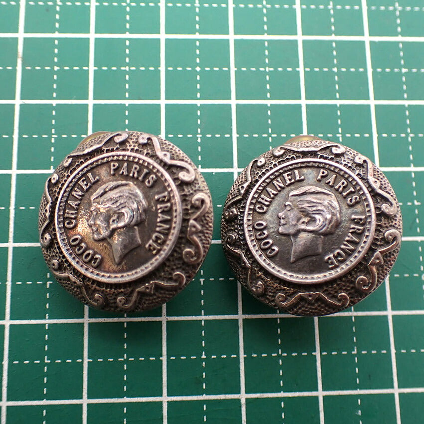 【中古】CHANEL/シャネル 925 ヴィンテージ クラシック 96A イヤリング/j83-4