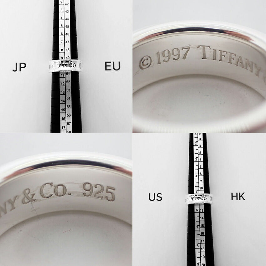 【中古】TIFFANY/ティファニー 925 1837 リング/10号/j87-10