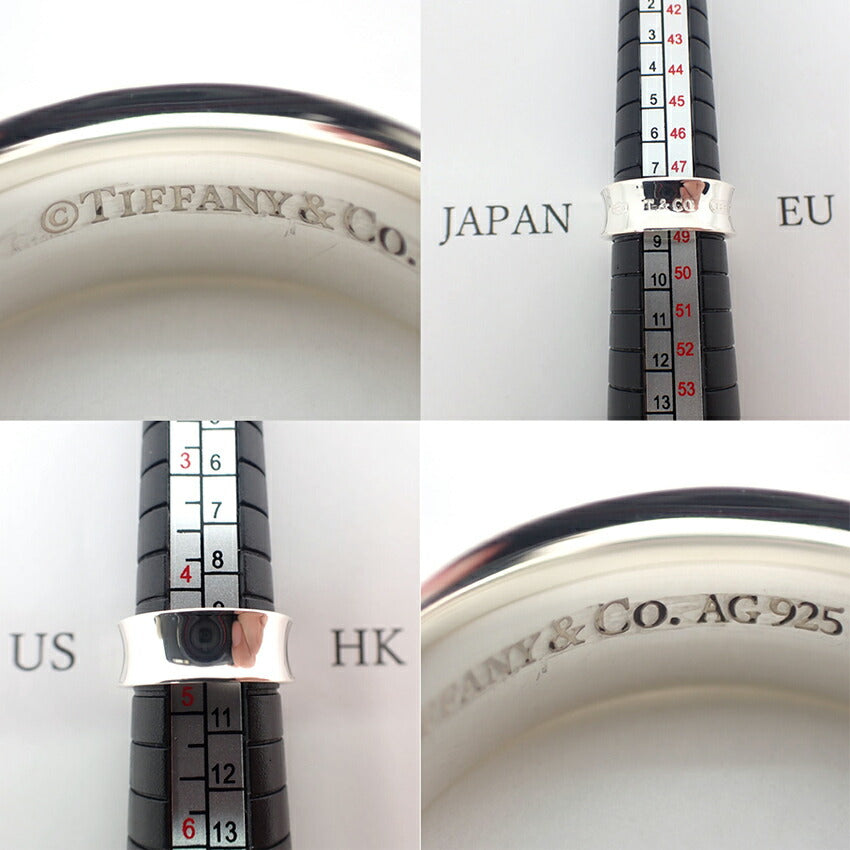 【中古】TIFFANY/ティファニー 925 1837 リング/8号/j9-4