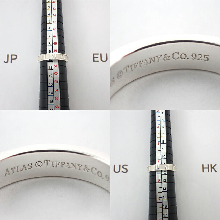 【中古】TIFFANY/ティファニー 925 アトラス リング /10号/j92-3