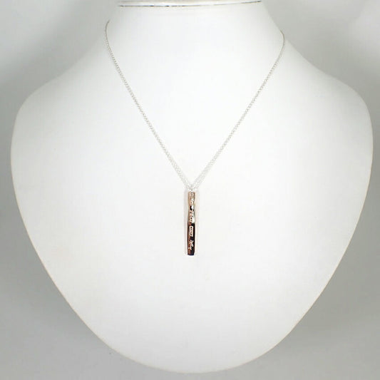 【中古】TIFFANY/ティファニー 925/METAL 1837 ペンダント/ネックレス/j98-8