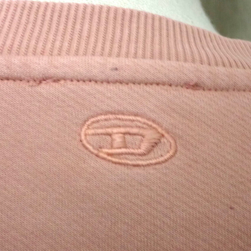 【中古】DIESEL/ディーゼル コットン ミニ丈 スウェットワンピース[b28-28］