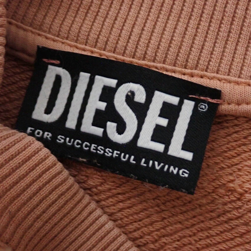 【中古】DIESEL/ディーゼル コットン ミニ丈 スウェットワンピース[b28-28］