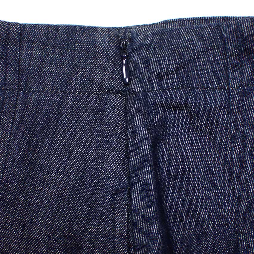 【中古】EMPORIO ARMANI/エンポリオアルマーニ デニム フレア スカート[b36-30］