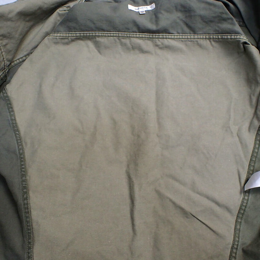 【中古】moussy/マウジー コントラスト ミリタリージャケット/シャツ[b42-21］