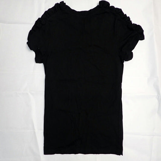 【中古】MSGM/エムエスジーエム フリル カットソー[b42-27］
