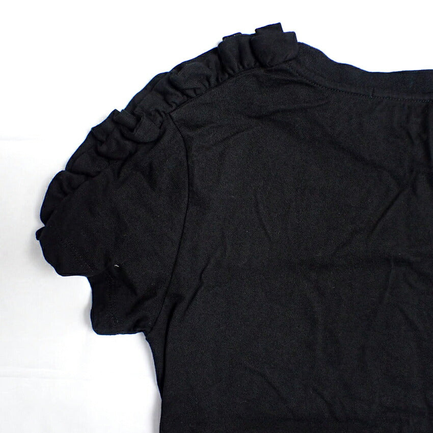 【中古】MSGM/エムエスジーエム フリル カットソー[b42-27］