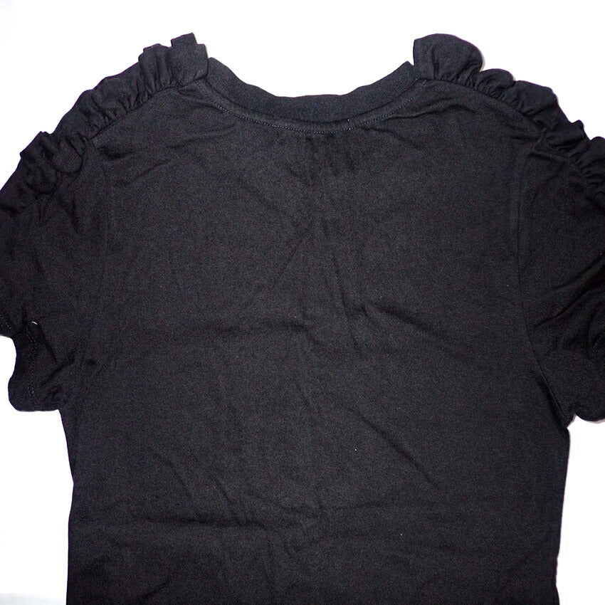 【中古】MSGM/エムエスジーエム フリル カットソー[b42-27］