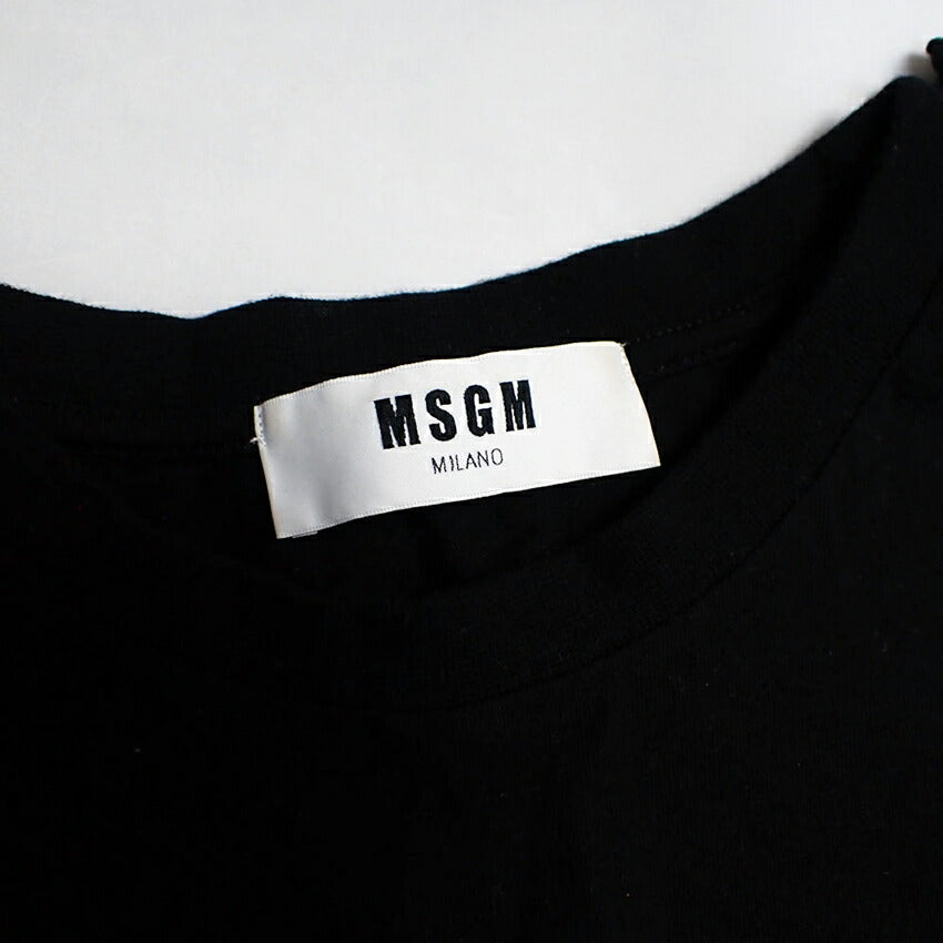 【中古】MSGM/エムエスジーエム フリル カットソー[b42-27］