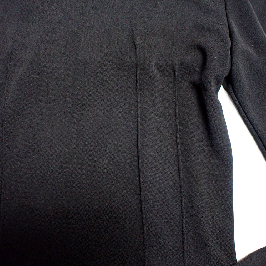【中古】FOXEY NEWYORK ノーカラー ジップアップ トップス[b43-31］