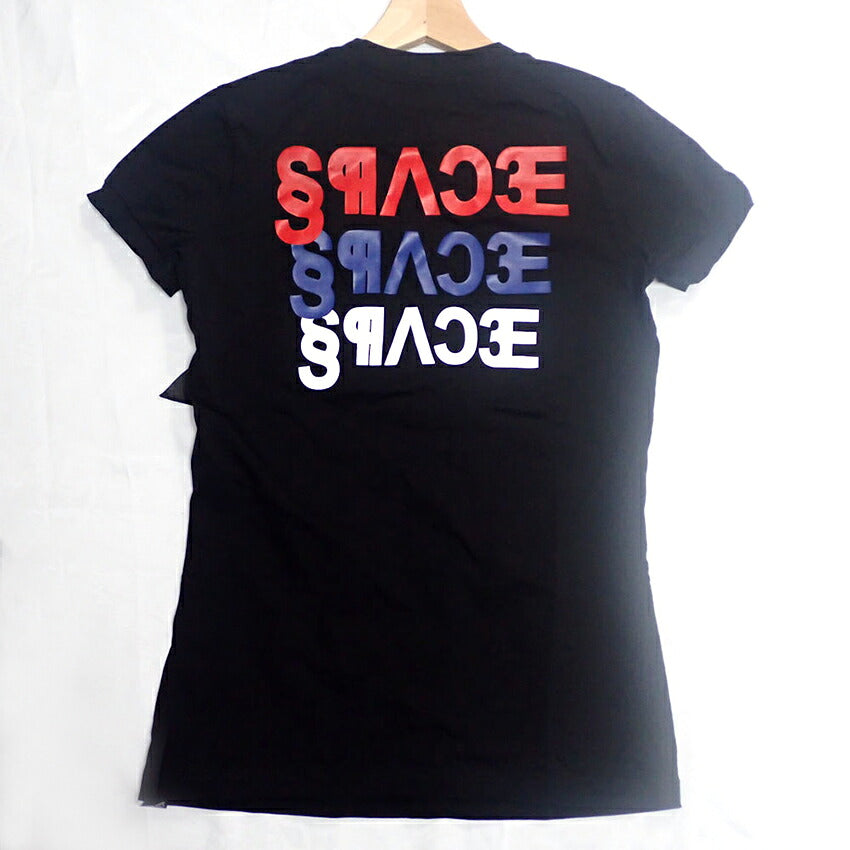 【中古】DIESEL/ディーゼル/デザイン/ワッペン/Tシャツ/ブラック/S/b54-2
